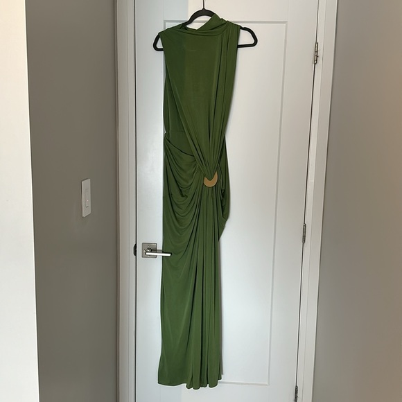 ASOS DESIGN WEDDING GUEST DRESS GREEN SIZE us 10 - Picture 5 of 5